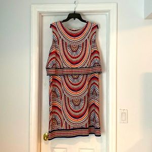 Woman’s dress.Chico’s.Says size 3 but really large/XL. Multicolored. Sleeveless